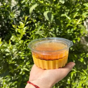 Flan con caramelo